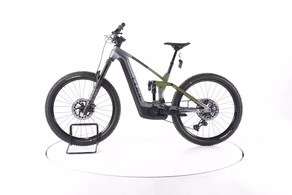 Cube Stereo Hybrid 140 HPC TM E-Bike Tout-Suspendu Carbone - Miniature 7
