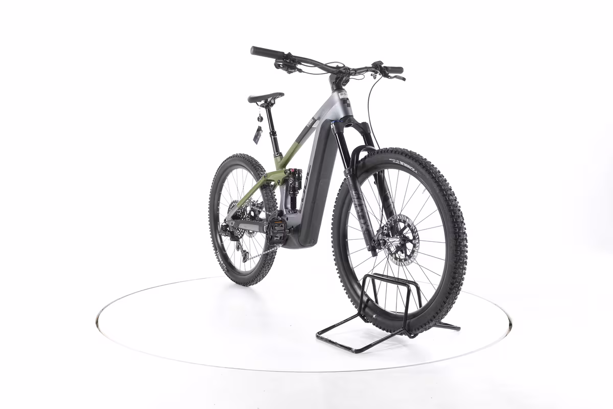 Cube Stereo Hybrid 140 HPC TM E-Bike Tout-Suspendu Carbone - Miniature 3