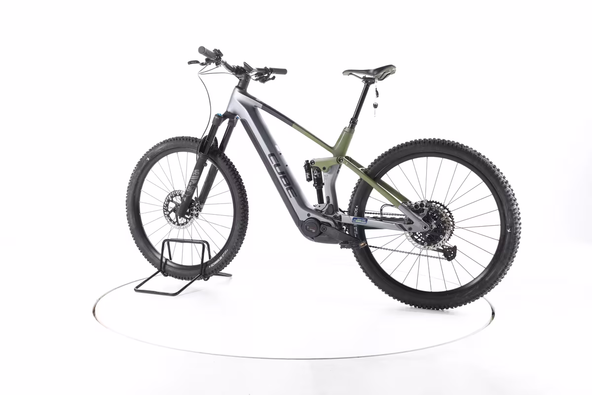 Cube Stereo Hybrid 140 HPC TM E-Bike Tout-Suspendu Carbone - Miniature 8
