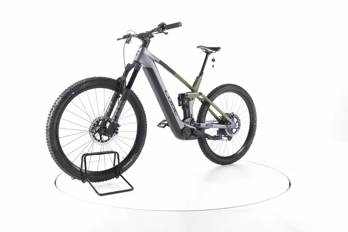 Cube Stereo Hybrid 140 HPC TM E-Bike Tout-Suspendu Carbone - Miniature 6