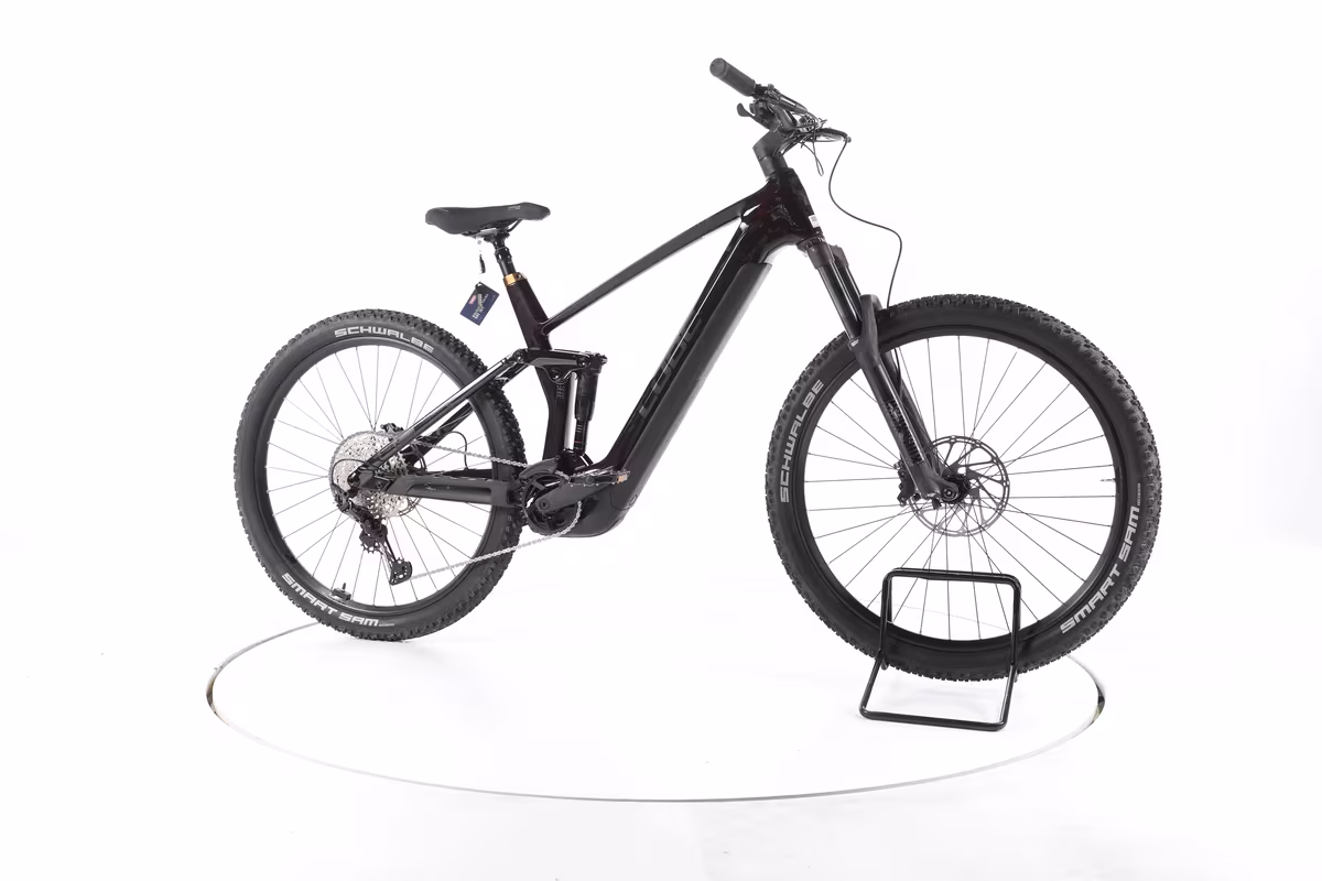 Cube Stereo Hybrid 140 HPC Race E-Bike Tout-Suspendu Carbone - Miniature 2