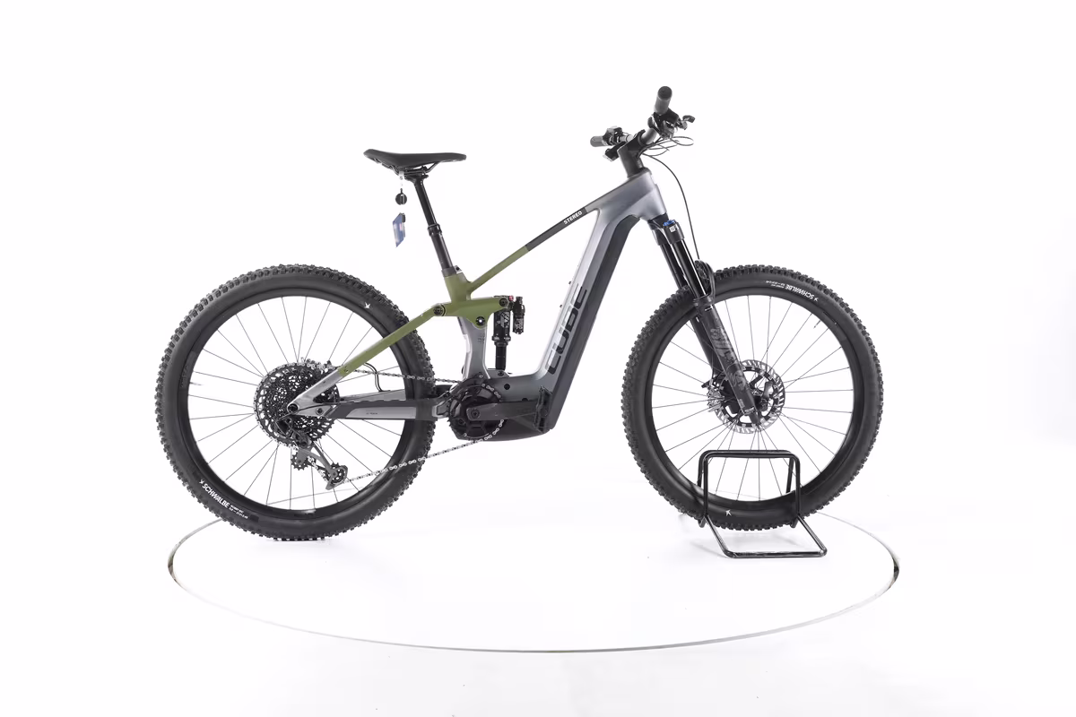 Cube Stereo Hybrid 140 HPC TM E-Bike Tout-Suspendu Carbone