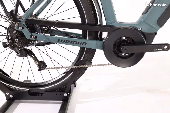 WINORA Sinus 9 2023 Taille 48 - Disponible à la location | Vélo Vtc Électrique - Miniature 4