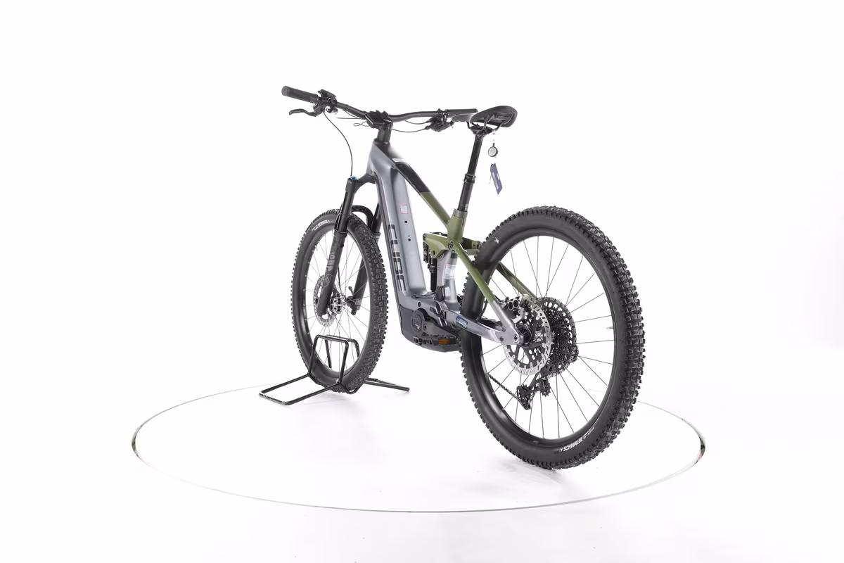 Cube Stereo Hybrid 140 HPC TM E-Bike Tout-Suspendu Carbone - Miniature 9