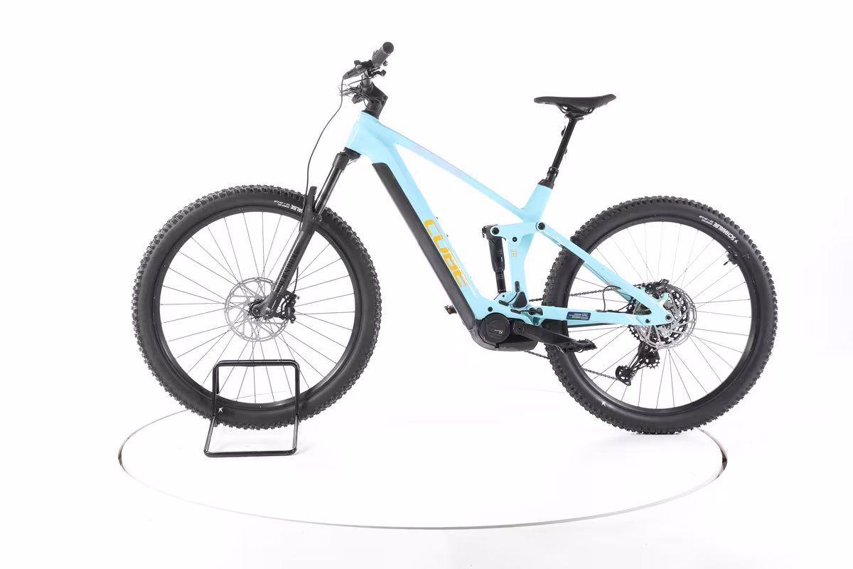 Cube Stereo Hybrid 140 HPC Race E-Bike Tout-Suspendu Carbone - Miniature 7