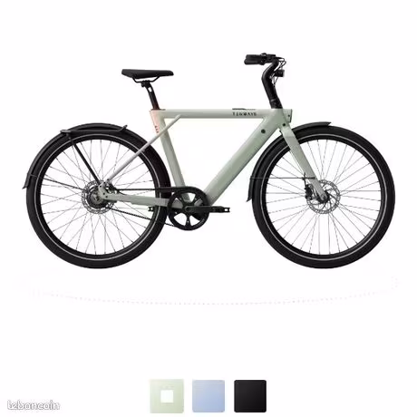 (-200 EUR aide) Neuf. Vélo électrique TENWAYS CGO009 New Edition – Moteur Bafang – Courroie Gates – 250W 45Nm - Miniature 3