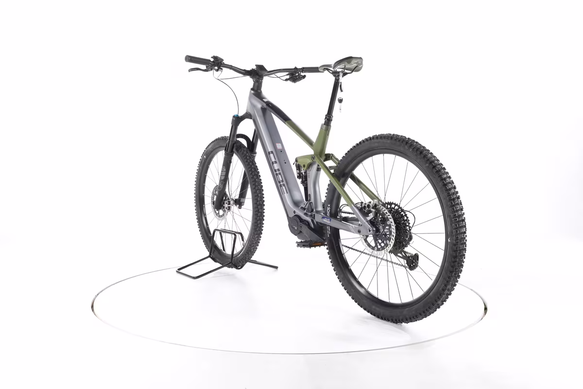 Cube Stereo Hybrid 140 HPC TM E-Bike Tout-Suspendu Carbone - Miniature 9