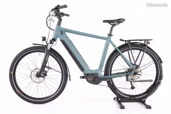 WINORA Sinus 9 2022 Taille 56 - Disponible à la location | Vélo Vtc Électrique - Miniature 2