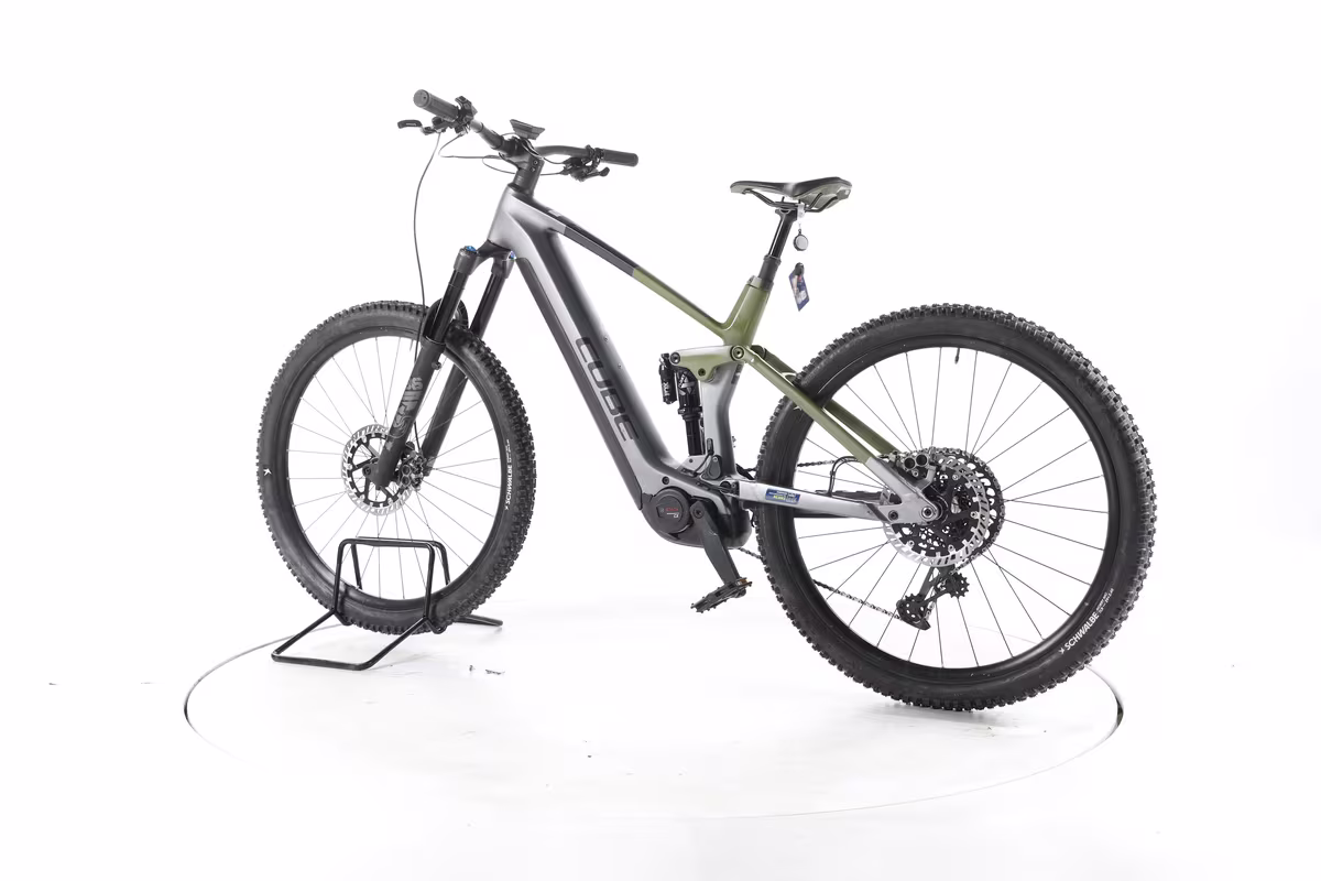 Cube Stereo Hybrid 140 HPC TM E-Bike Tout-Suspendu Carbone - Miniature 8
