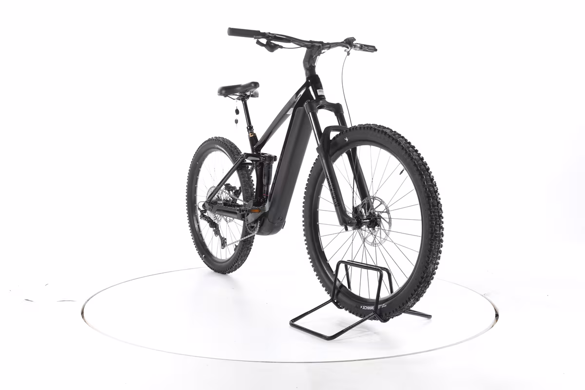 Cube Stereo Hybrid 140 HPC Race E-Bike Tout-Suspendu Carbone - Miniature 3