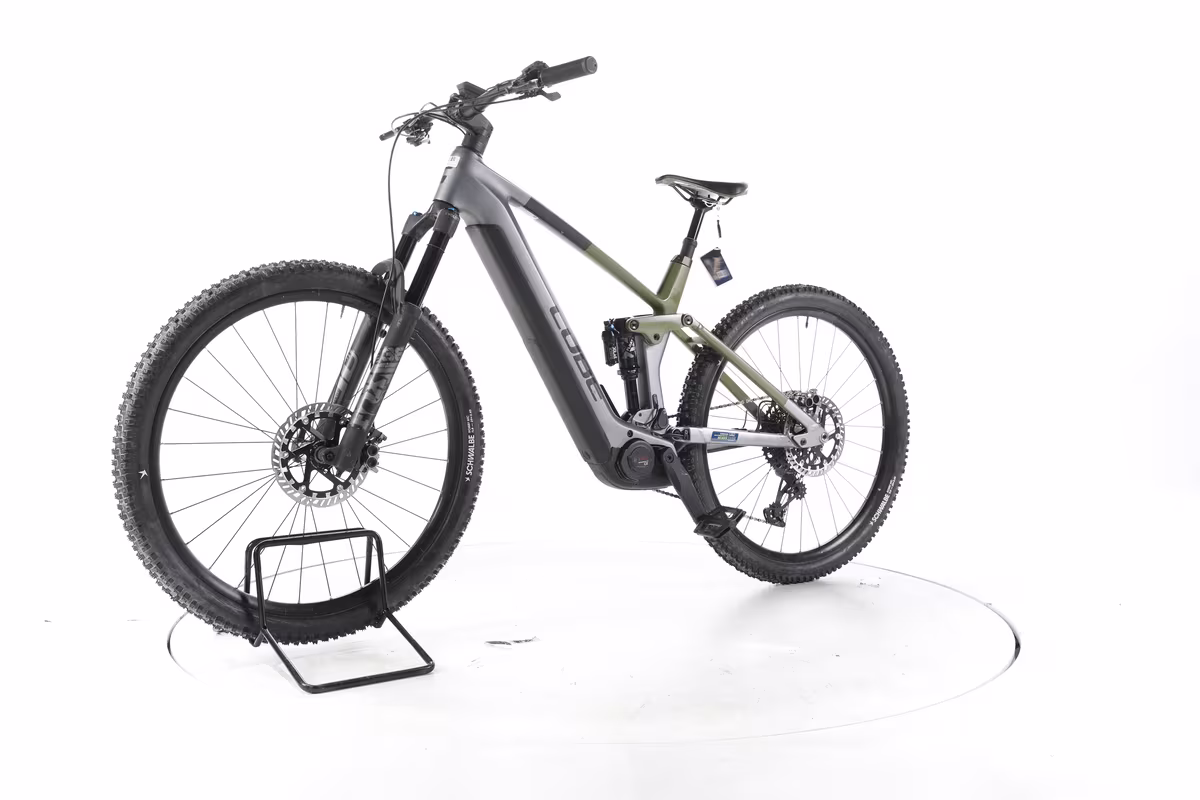 Cube Stereo Hybrid 140 HPC TM E-Bike Tout-Suspendu Carbone - Miniature 6