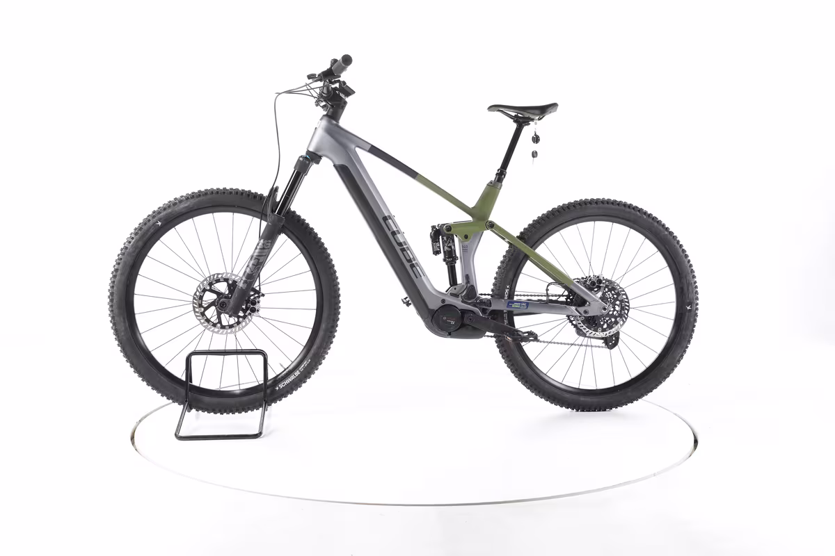 Cube Stereo Hybrid 140 HPC TM E-Bike Tout-Suspendu Carbone - Miniature 7