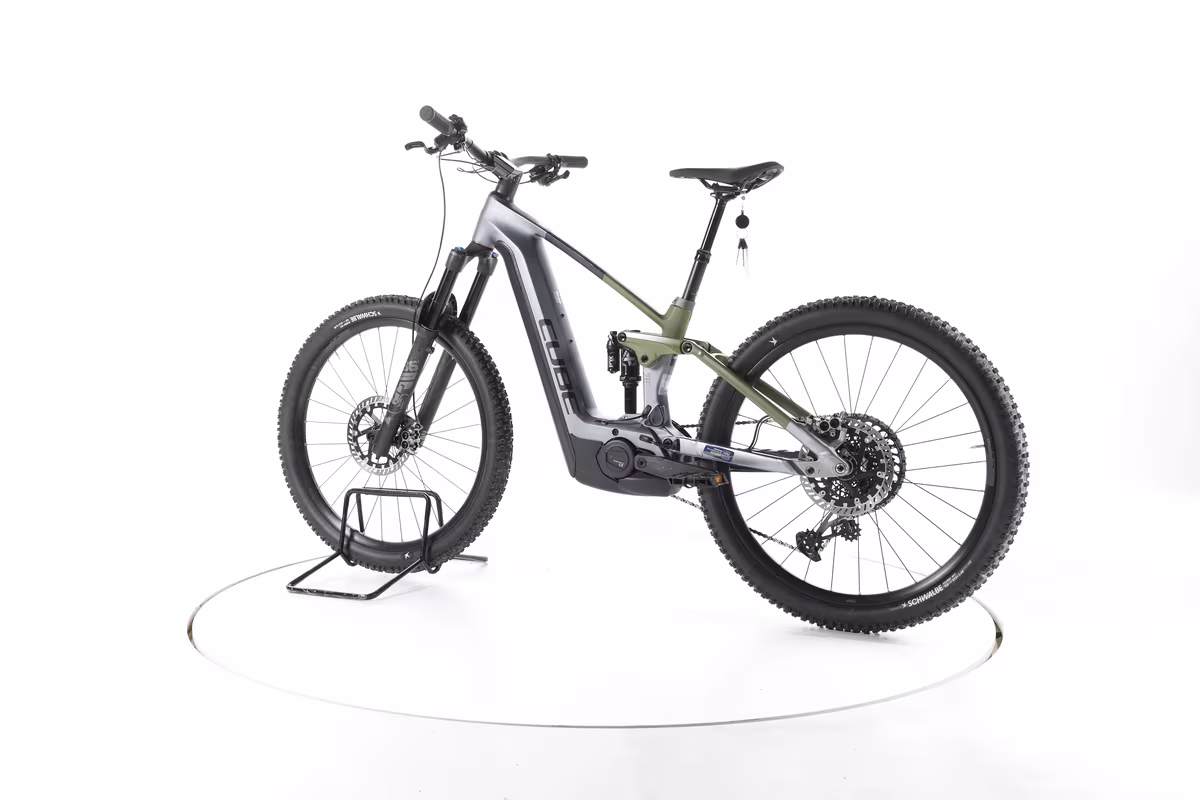 Cube Stereo Hybrid 140 HPC TM E-Bike Tout-Suspendu Carbone - Miniature 8
