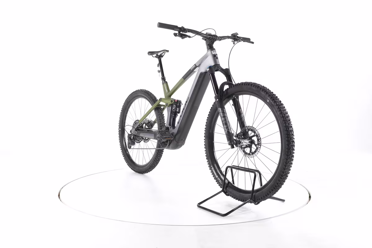 Cube Stereo Hybrid 140 HPC TM E-Bike Tout-Suspendu Carbone - Miniature 3