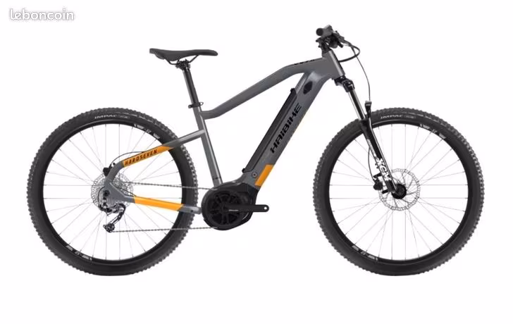 Vélo Neuf - VTT électrique Haibike Sduro Hardnine 4 400Wh Gris - 2022 - Dispo en Taille : XL