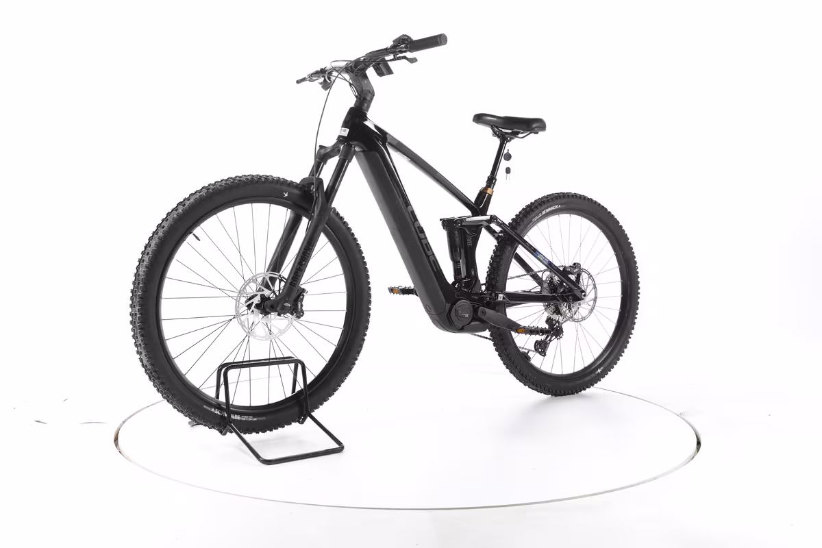 Cube Stereo Hybrid 140 HPC Race E-Bike Tout-Suspendu Carbone - Miniature 6