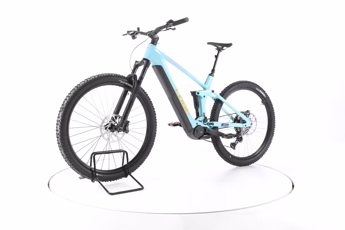 Cube Stereo Hybrid 140 HPC Race E-Bike Tout-Suspendu Carbone - Miniature 6
