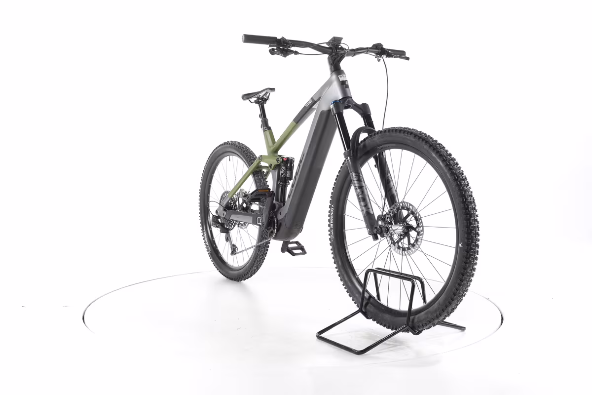 Cube Stereo Hybrid 140 HPC TM E-Bike Tout-Suspendu Carbone - Miniature 3