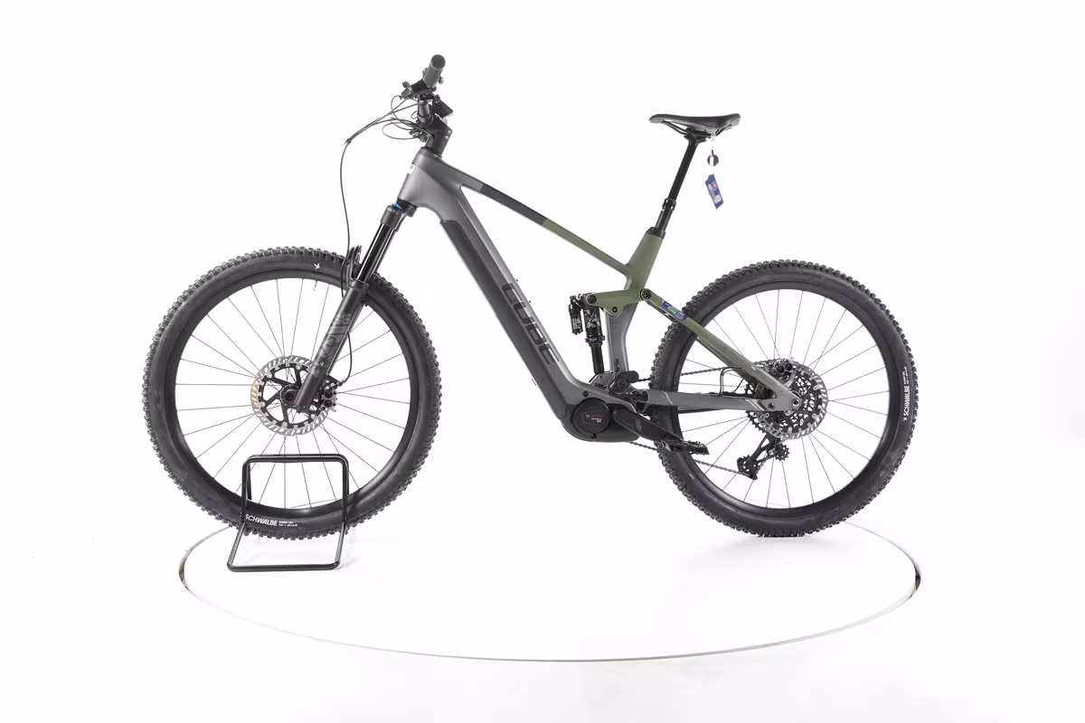 Cube Stereo Hybrid 140 HPC TM E-Bike Tout-Suspendu Carbone 2024 - Miniature 7