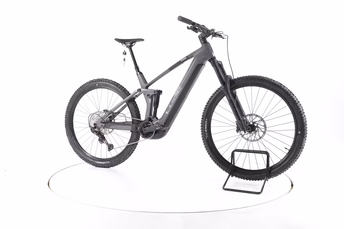 Cube Stereo Hybrid 140 HPC Race E-Bike Tout-Suspendu - Miniature 2